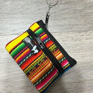 🌸 Peru souvenir purse keychain.  New